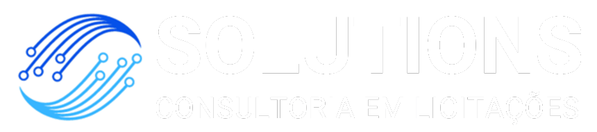 Logo Solutions Consultoria em Licitações - backgroud black